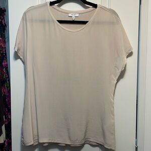REISS | Cream-coloured Silk Tshirt